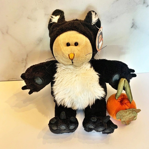 Starbucks Toys Starbucks Bearista Plush Bear Cat Costume Pumpkin